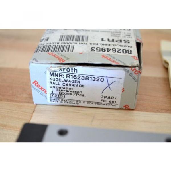 Origin Rexroth R162381320 Size20 Linear Rail Bearing Runner Block - THK CNC Router #4 image