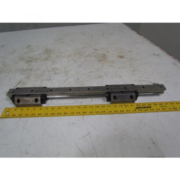 Rexroth Bosch STAR 35 Linear Actuator Guide Bearings W/677mm Rail Hyundai HIT15S #1 image