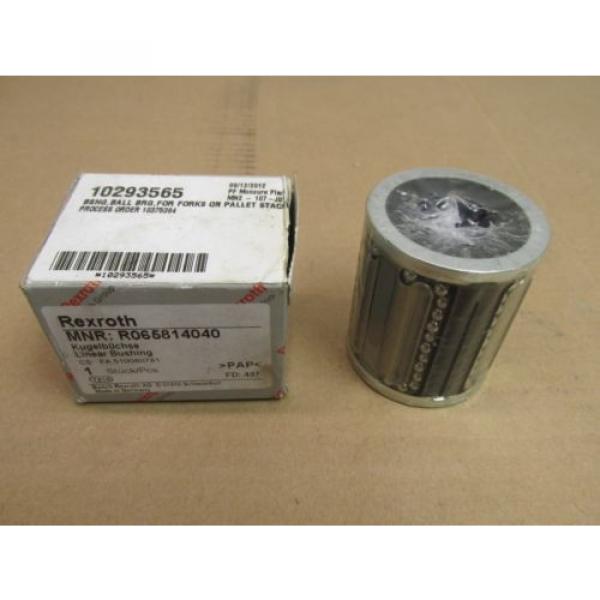 NIB REXROTH R065814040 LINEAR BUSHING BEARING UNIT SLEEVE 41x52x60 mm 10293565 #1 image