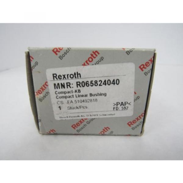 REXROTH MNR:R065824040 COMPACT LINEAR BUSHING #3 image