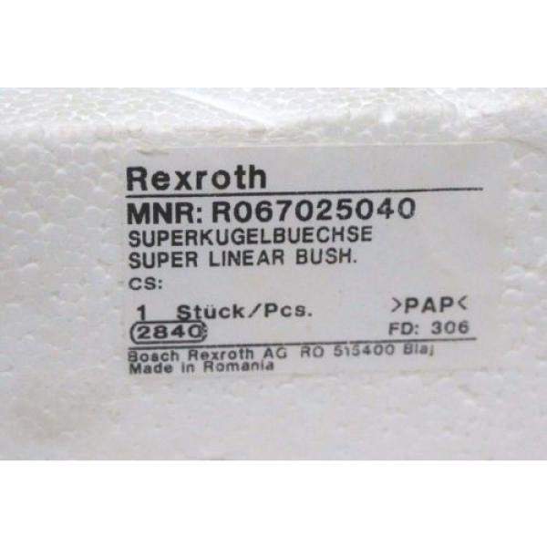 Origin REXROTH R067025040 SUPER LINEAR BUSHING #2 image