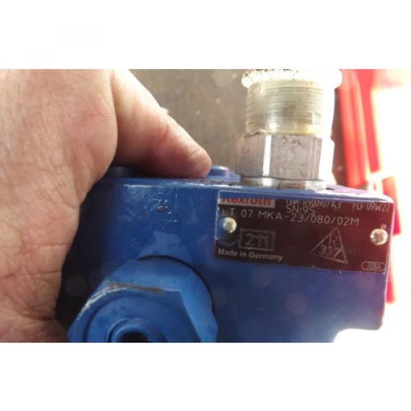 REXROTH BRAKE VALVE LT07 MKA-23/080/02M power brake valve #7 image