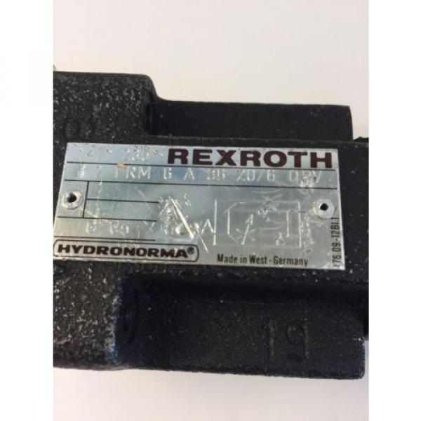 REXROTH FLOW CONTROL VALVE 2 FRM 6 A 36-20/6 #3 image