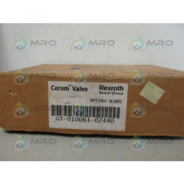 REXROTH GT-010061-02440 CERAM VALVE Origin IN BOX #1 image