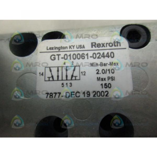 REXROTH GT-010061-02440 CERAM VALVE Origin IN BOX #6 image