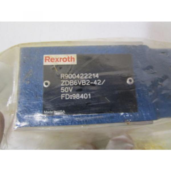 REXROTH HYDRUALIC VALVE R900422214 Origin NO BOX #2 image