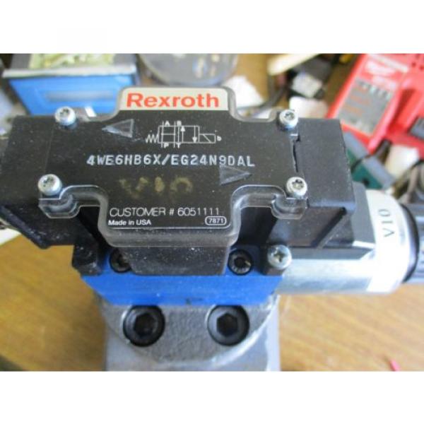 TOKYO KEIKI PRESSURE RELIEF VALVE WITH REXROTH SLENOID VALVE TCG30-10-BV-12 #3 image