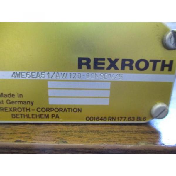 Origin REXROTH HYDRONORMA VALVE 4WE6EA51/AW120-60N9DV/5 #2 image