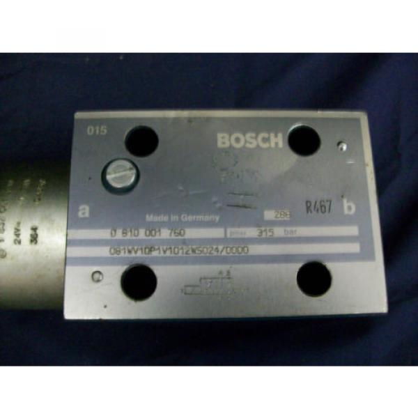 BOSH/REXROTH VALVE # 0 810 001 760 #1 image