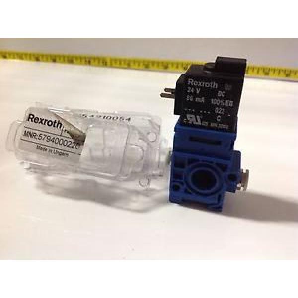 REXROTH PNEUMATIC SOLENOID VALVE NIB 5794000220 #1 image