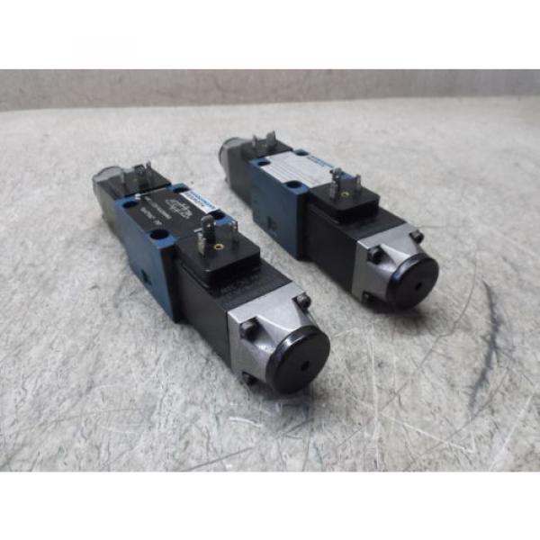 MANNESMANN REXROTH 4WE 6 E53/AG24N9K4 VALVE LOT OF 2 USED #5 image