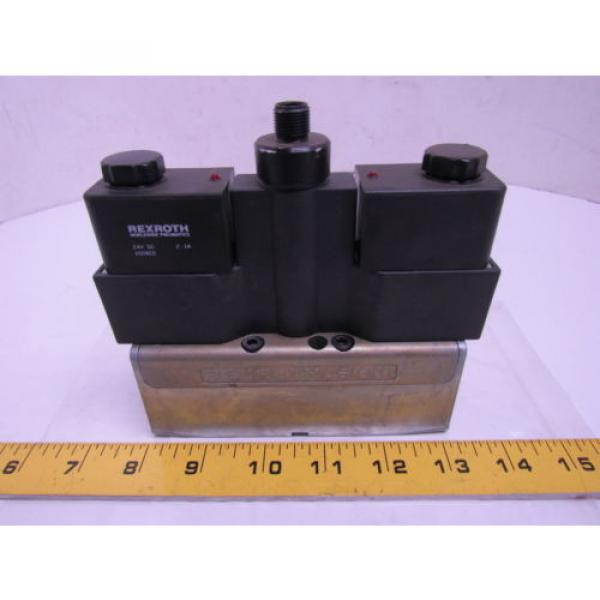 Rexroth GT10062-0909 2-Position Double Solenoid Valve 24VDC 4-Pin ISO 1 #1 image