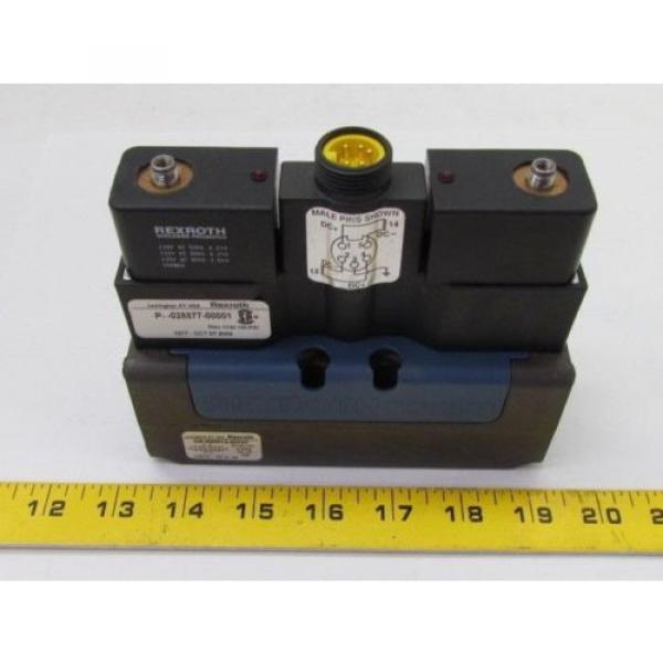 Rexroth Ceram GS-020012-00707 110VAC Pneumatic Solenoid Valve #1 image