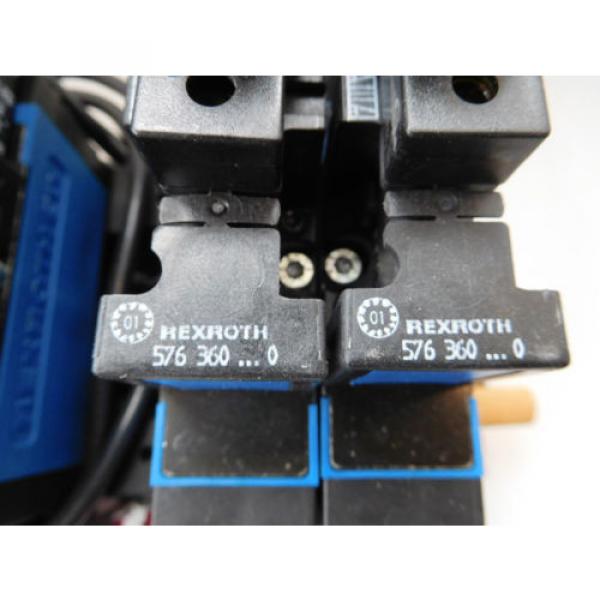 Rexroth Mecman 335 540 064 0 Valve terminal mit 5 x rexroth 576 360 0 rexroth CD #4 image