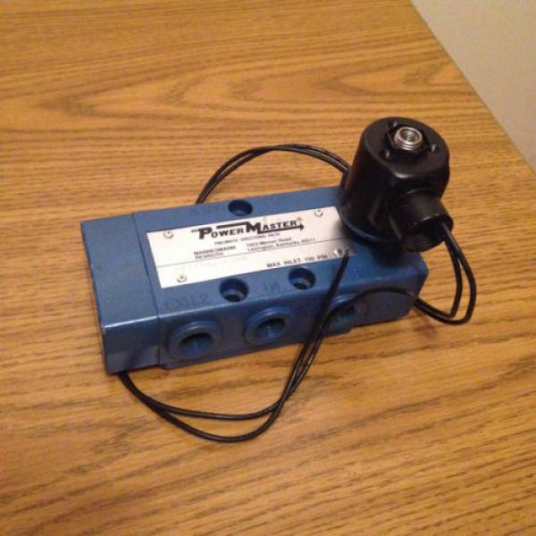 REXROTH POWERMASTER PT34104-8500 PNEUMATIC DIRECTIONAL VALVE #1 image