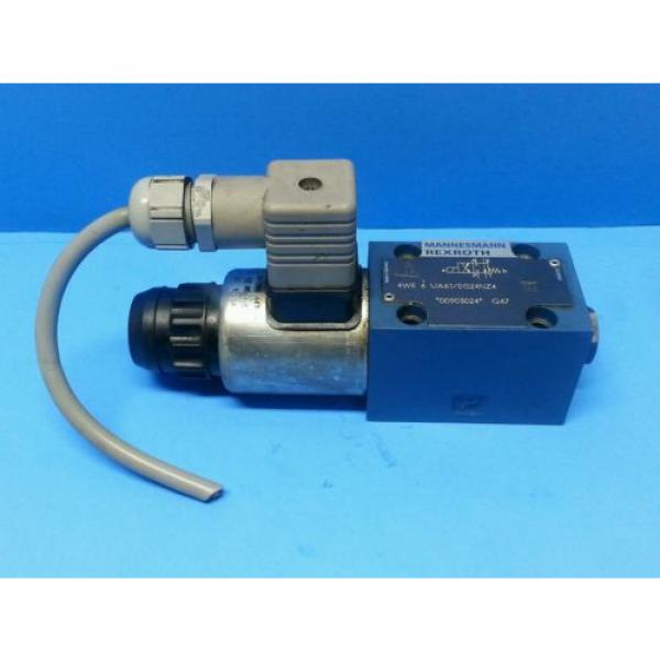 MANNESMANN REXROTH  4WE 6 UA61/EG24NZ4 CONTROL VALVE 00903024 Q47 #1 image