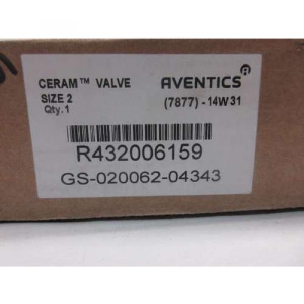 Origin REXROTH GS-020062-04343 CERAM AVENTICS SIZE 2 120V-AC SOLENOID VALVE D527042 #8 image