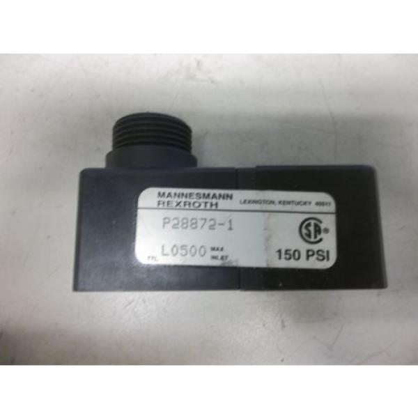 MANNESMANN REXROTH SOLENOID VALVE P28872-1 110VAC 43VA 43 VA  P288721 50/60 HZ #1 image