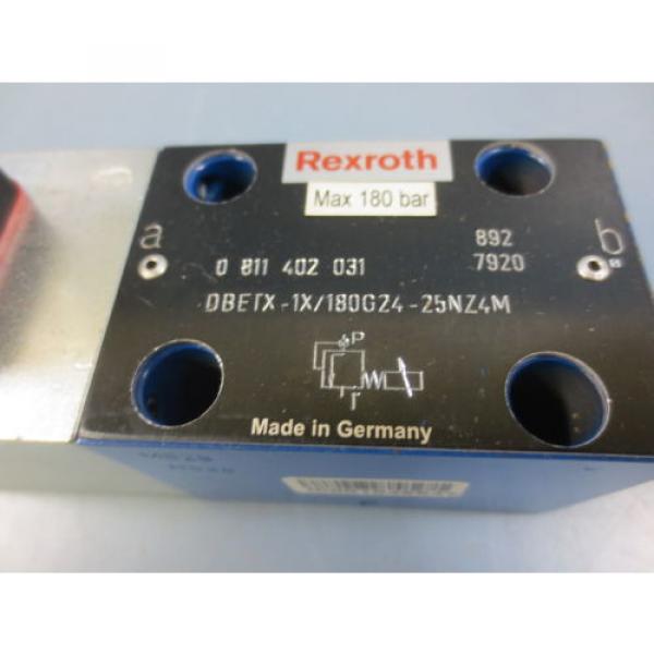 1 Nib Bosch DBETX-1X/180G24-25NZ4M Proportional Valve 9V Vdc #3 image