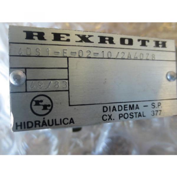 ENGESPARK EDM 400 REXROTH 4DS1-E-02-10/2A40Z8 4DS1E0210/2A40Z8 SOLENOID VALVE #2 image