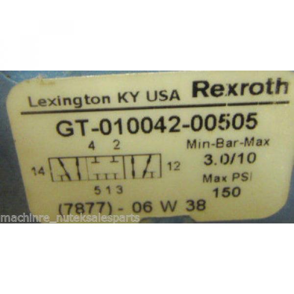 Rexroth Ceram Valve GT-010042-00505_GT01004200505_GT-O1OO42-OO5O5_Max psi 150 #1 image