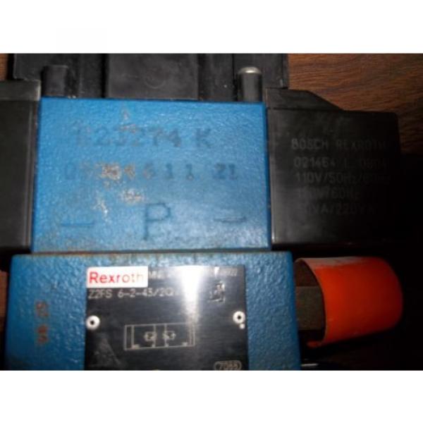 REXROTH 4WEH22J76/6EW110NEDAL 4WE6J61/EW110N9DAL DIRECTIONAL VALVE LL2 #3 image