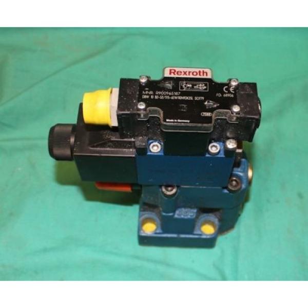 Rexroth DBW10 B2-52/315-6EW110N9DK25L, R900965187,  SO779 Hydraulic Valve Origin #1 image