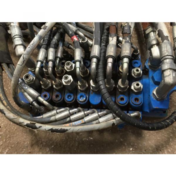 Rexroth Hydraulic Valve Block £500+VAT Mini Digger Spares Parts Komatsu PC14R-HS #2 image