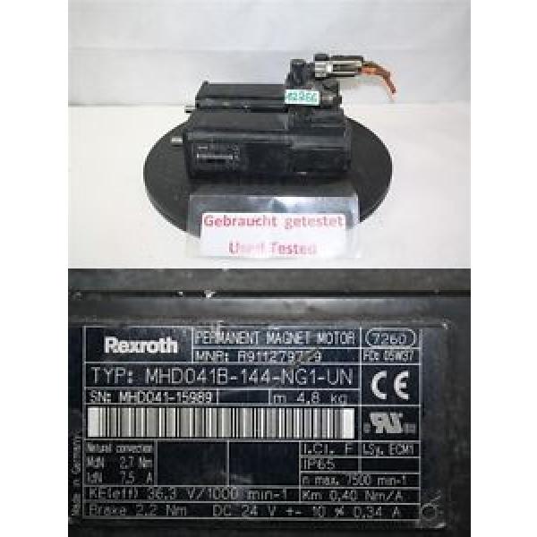 Rexroth MHD041B-144-NG1-UN servomotor R911279779 #1 image