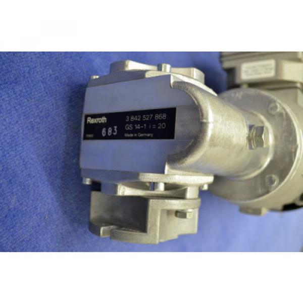 Rexroth Drehstrommotor MNR 3842503783 Motor 0,18kW Getriebemotor Rexroth #5 image