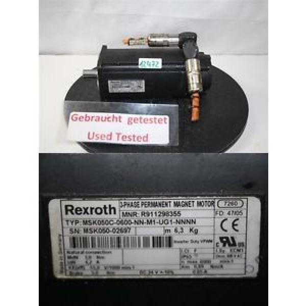 Rexroth MSK050C-0600-NN-M1-UG1-NNNN SERVO MOTOR SERVO MOTOR #1 image