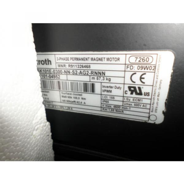 Bosch Rexroth MSK101E-0300-NN-S2-AG2-RNNN Synchron-Servomotor #4 image