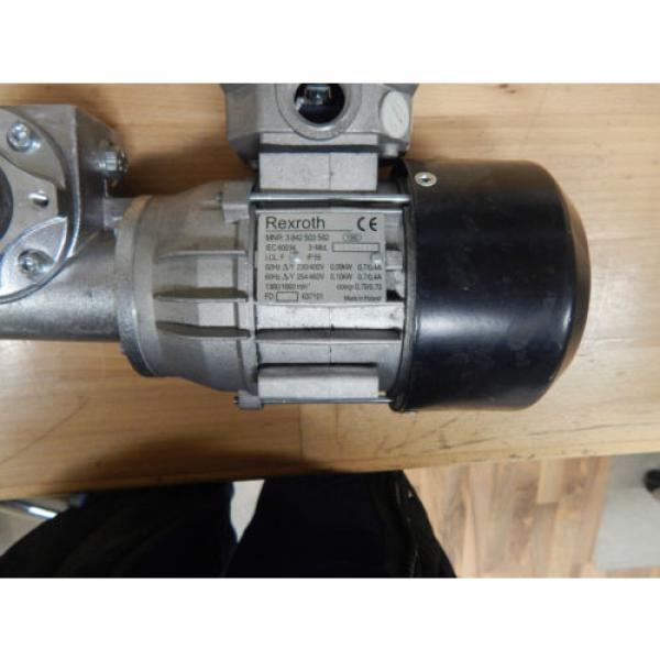 Rexroth MNR 3 842 503 582 Motor amp; Rexroth Winkelgetriebe GS 13 -1  i=20 #2 image