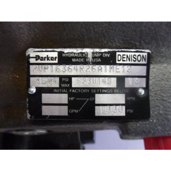 Origin PARKER/DENISON PVP16364R26A1ME12 PUMP #2 image