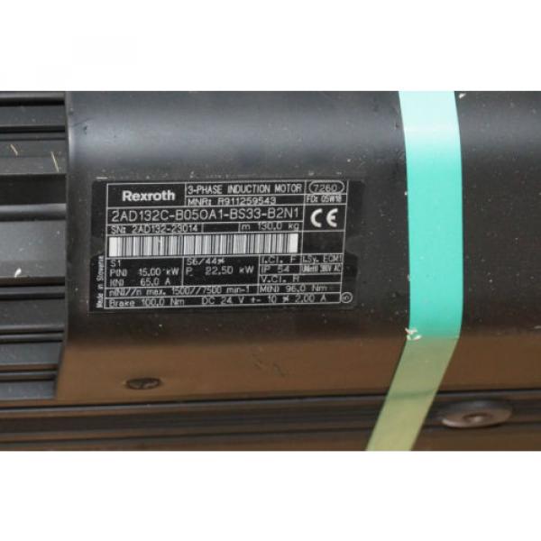 Indramat Rexroth 2AD132C-B05OA1-BS33-B2N1 Servo Motor #2 image