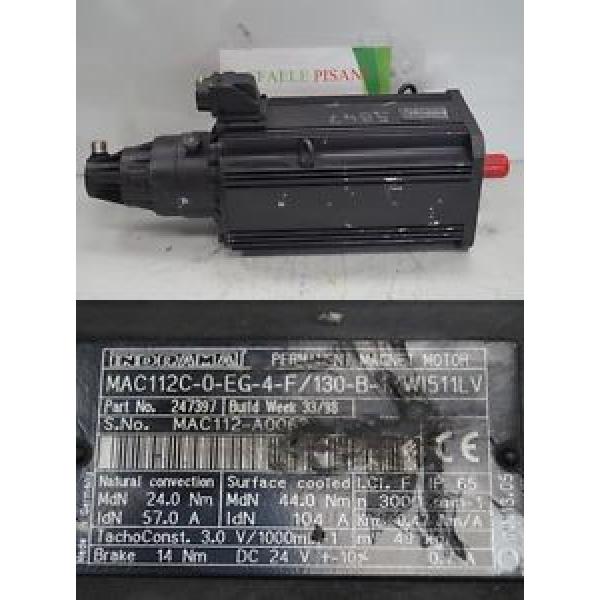 REXROTH INDRAMAT MAC112C-0-EG-4-F/130-B-1/WI511LV #1 image