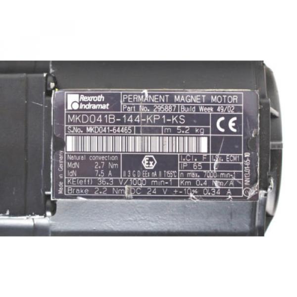 Rexroth Indramat MKD041B-144-KP1-KS Servomotor -ohne Abdeckung- #2 image