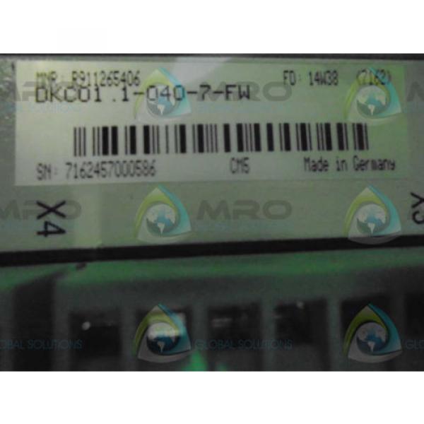 REXROTH INDRAMAT DKC011-040-7-FW  Origin IN BOX #1 image