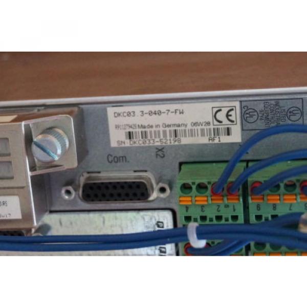 INDRAMAT REXROTH DKC033-040-7FW #4 image