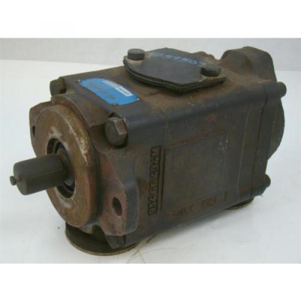 DENISON HYDRAULIC PUMP  1 1/2#034; SHAFT MODEL T6DR 050 3L02 B20 A1 #1 image