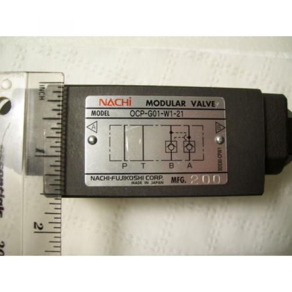 origin Nachi OCP-G01-W1-21 Modular Valve #3 image