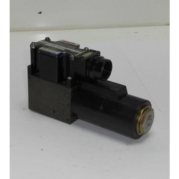 Nachi Wet Type Hydraulic Solenoid Valve, S-G01-B3X-GRZ-D2-32, Used, WARRANTY #1 image