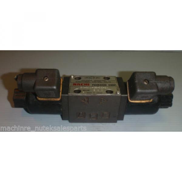 NACHI FUJIKOSHI SOLENOID OPERATED CONTROL HYDRAULIC VALVE SA-G01-C5-D2-20 #1 image