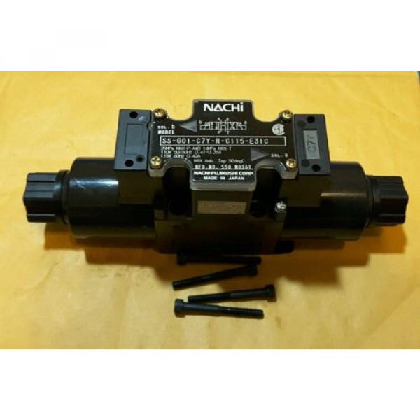 NACHI SS-G01-C7Y-R-C115-E31C  Hydraulic Solenoid Valve #1 image