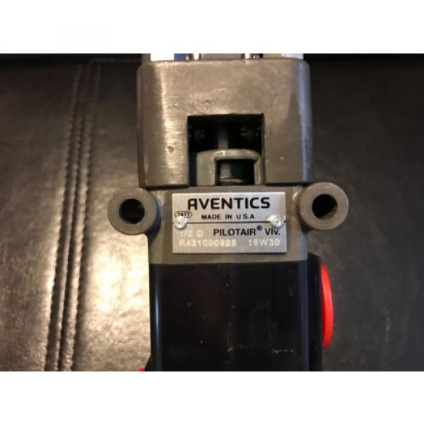 Rexroth Pilotair Aventics R431000925 manual air control valve #3 image