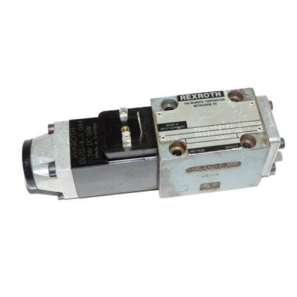 REXROTH DBWC-B2-52/200-6AG24N9K4/12 VALVE WITH GU35-4-A COIL 24VDC, 26W #1 image