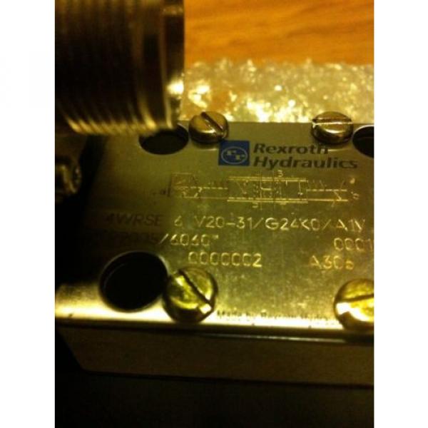 Rexroth hydraulic valve 4wrse 6 v20-31/g24ko/a1v #3 image