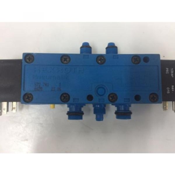 REXROTH 5727410220 V740-5/2DS-024DC-07  5/2-way Double Solenoid Valve 24V DC #4 image