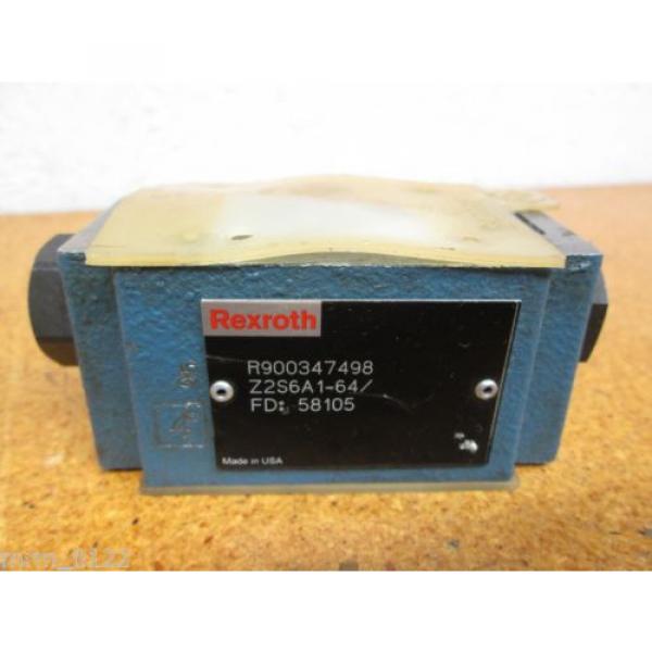 Rexroth R900347498 Z2S6A1-64 Valve origin #1 image