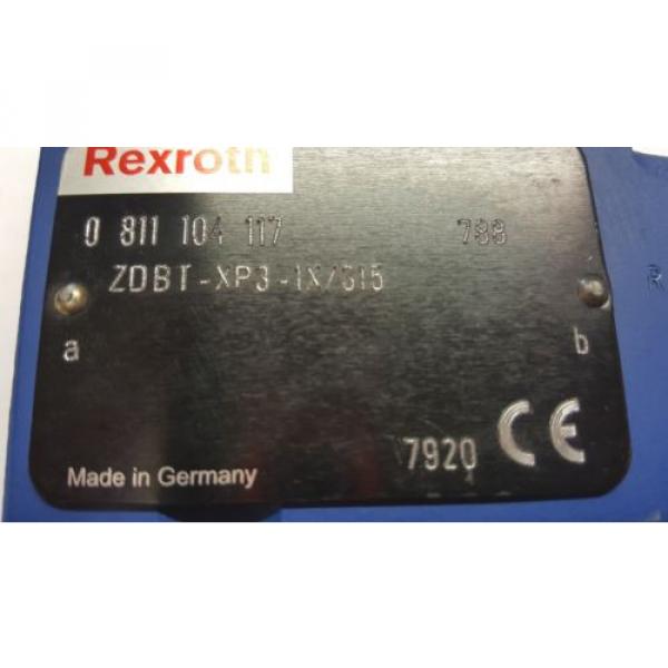 ZDBTXP31X/315, Rexroth, Pressure Relief Valve #2 image